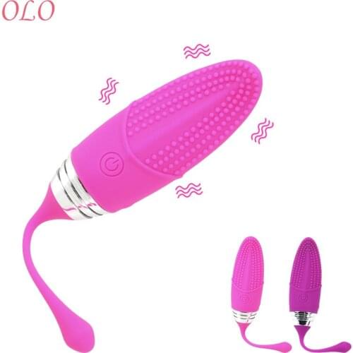 OLO Bullet Vibrator 12 Frequency Wireless Remote Clitoris Stimulate Sex Toys For Woman Vaginal G-spot Massager Vibrating Egg