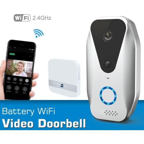 XinSiLu New Arrival Wireless Doorbell Ring Chime Door Bell Video Camera WiFi IP 720P IR Night Vision Two Way Audio