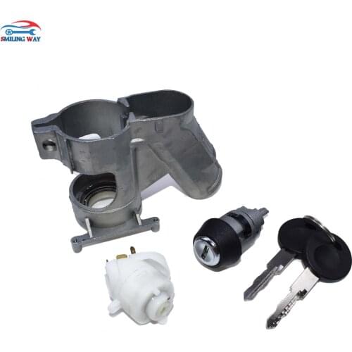 Steering Ignition Cylinder Lock Barrel Switch Keys Kit For VW Golf 1 2 3 I II MK1 MK2 Jetta Cabrio Caddy Scirocco Passat Polo