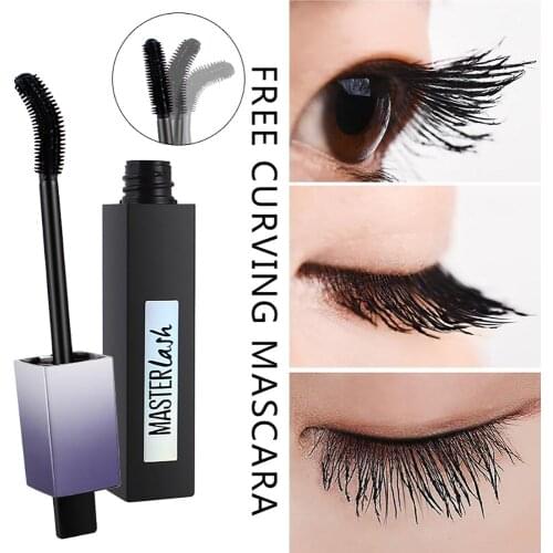 1 Pc Bendable Head Waterproof Long Curly Eyelash Extension Mascara Makeup Cosmetic