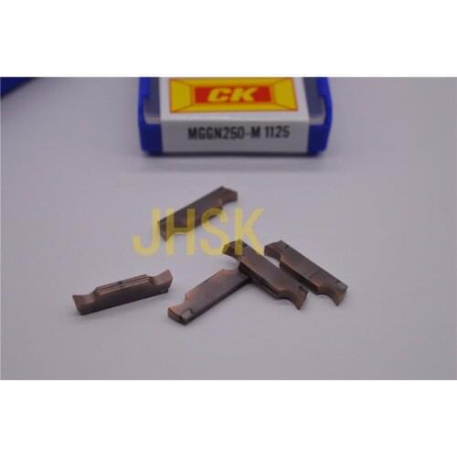 10pcs MGGN250-M 1125 2.5mm Cutting For steel parts,stainless steel cast iron