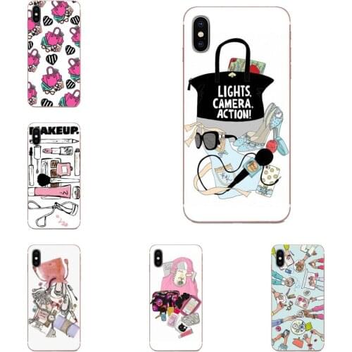 Makeup Perfume Lipstick Make Up TPU Shell Covers For Huawei Honor V30 20 Pro Mate 30 Pro Lite 20s NOVA 6 SE 5 P40 p30 lite Pro