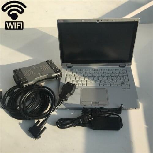 Wifi connect MB Star C6 SD c6 X-ntry DOIP with CF-AX2 i5 laptop OBD2 Diagnostic Multiplexer Software car diagnosis Scanner tool