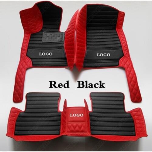 Two-color Custom 3D Car Floor Mats for Hyundai all model Sonata Equus Elantra Genesis Kona Azera Santa Fe Tucson I30 I40 IX30