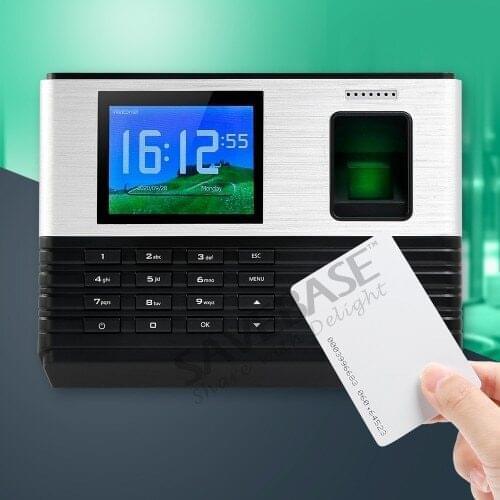 HOMSECUR Support Remote Access WiFi Time Clock And Access Control With RFID Reader+ USB (Multiple Sets Optional)