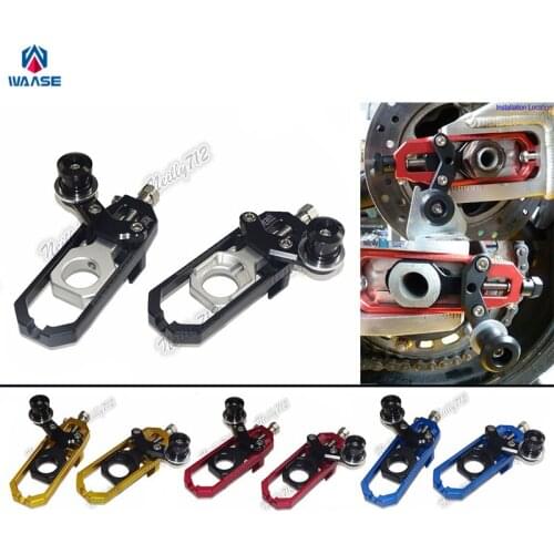 Motorcycle Chain Adjusters with Spool Tensioners Catena For APRILIA RSV4 R RSV4R 1000 Factory APRC 2009 2010 2011 2012 2013 2014