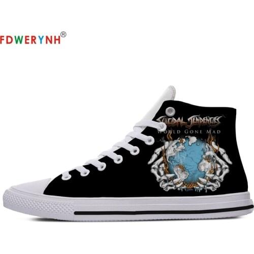 Suicidal Tendencies New Mens Casual Shoes Lace-up Men Shoes Lightweight Comfortable Breathable Walking Shoes