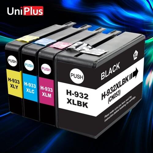 UniPlus 932XL 933XL New Ink Cartridge Compatible HP 932 HP 933 HP-932 HP-933 for Officejet 6100 6600 6700 7110 7610 7612 7510