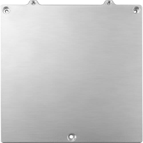 Hot Bed Support Plate Aluminum Spring Sheet Platform Plate 120x120x6mm Metal 3D Printer Part for Voron V0 V0.1 Z-axis