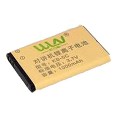 10PCS BEST Quality 1000mAh 3.7V Original WLN Li-ion battery for Mini Radio WLN KD-C1 Rechargeable Li-ion Battery Accessories