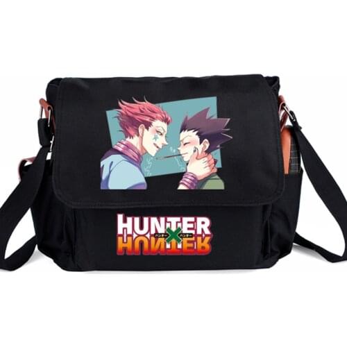 Anime Hunter Casual Handbag Zipper Shoulder Bag Crossbody Book School bags Messenger Bag Cosplay