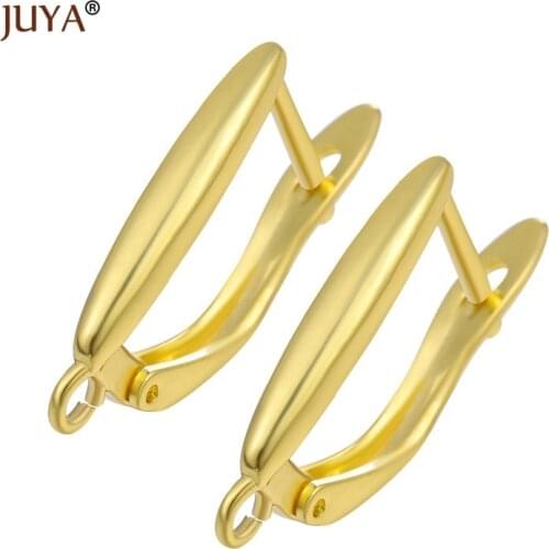 Jewelry Making Supplies Handmade Earring Accessories High Quality Copper Metal Earrings Clasps Hooks Earwire Fittings 1 Pair