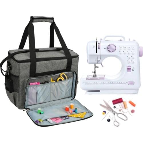 Large Capacity Sewing Machine Storage Bags Tote Multi-functional Portable Travel Home Organizer Sewing Machine Accessories