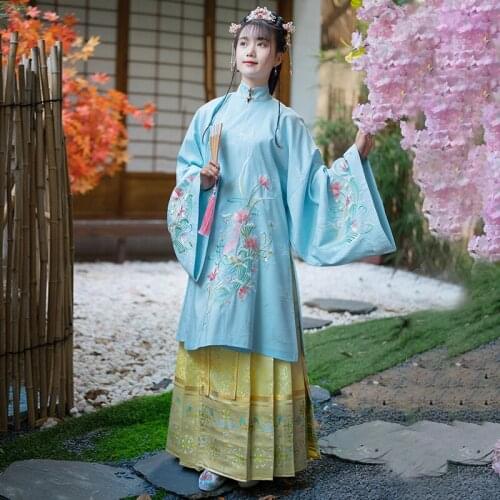 Women Hanfu Chinese Traditional Folk Costume Han Dynasty Dance Wear Fairy Cosplay Clothes Oriental Ancient Prince Suit DL7118
