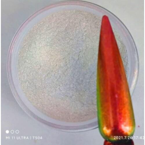 1g /lot Mirror Neon Aurora Nail Art Glitter Powders Mermaid Chrome Pigment Dust Manicure DIY Nail Art Decoration