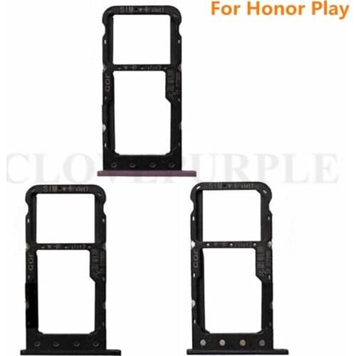 10pcs/lot SIM Card Tray Holder Slot Adapter For Huawei Honor Play