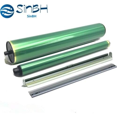 1SetX OPC Drum for Konica Minolta bizhub C451 C452 C550 C552 C650 C652 C650P C654 C754 OPC Drum Cleaning Blade