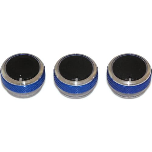 3pcs/set For Ford Focus 2 Focus 3 MK2 MK3 2005-2017 Mondeo C-MAX Outlet Air Conditioning turning switch knob AC Knob