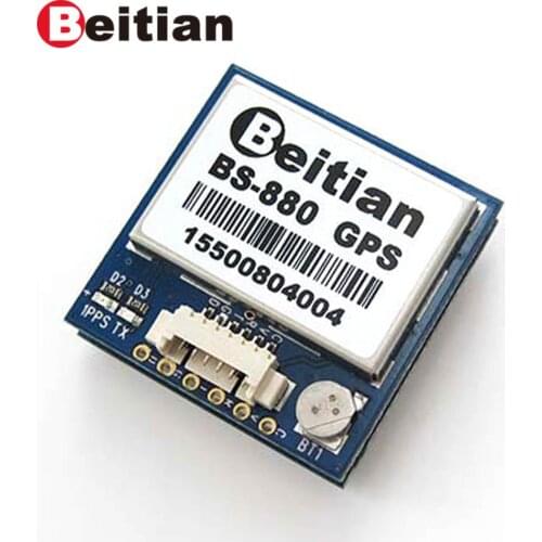 BEITIAN BS-880 BS880 56CH GPS Module HMC5883L Compass for RC Airplane FPV Racing Long Range LR4 LR5 LR7 Drones DIY Parts