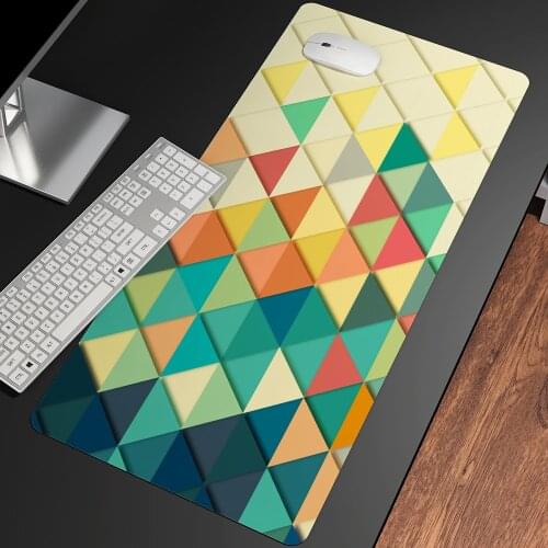 Abstract Art Customizable Large Gaming Anime MousePad Mat Gamer XXL Computer Mousepad Game Desk Play Pad for Art Geometry Series