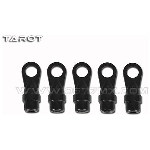 Tarot Helicopter Parts 450, 500 DFC Ball Link TL50186 Black / Orange