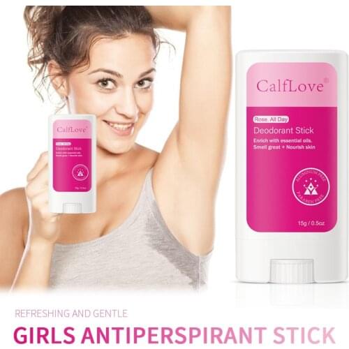 15g Crystal Deodorant floral refreshing and gentle Underarm Odor Remover Antiperspirant for Men and Women Deodorant