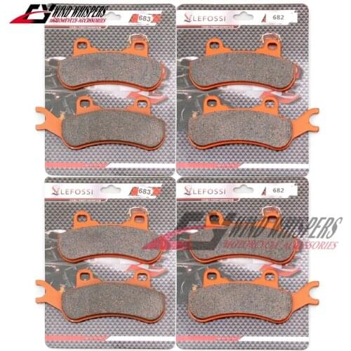 Dutch rock cotton Front Rear Brake Pads For Can am Maverick X3 2017 Max Turbo R 2018 Ryker 600 900 Ace 2018 2019 2020