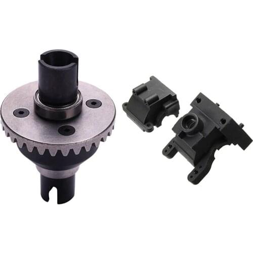Differential Set EA1057 with Gear Box Gearbox Case Cover EA1049 for JLB Racing CHEETAH 1/10 Brushless