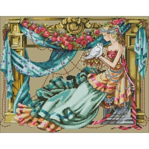 25-MD-97(14CT) Counted Cross Stitch 11CT 14CT 18CT DIY Cross Stitch Kits Embroidery Needlework Sets