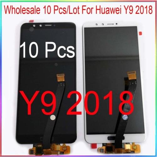 Wholesale 10 Pcs/Lot for Huawei Y9 2018 LCD screen display Enjoy 8 Plus FLA-L22 FLA-LX2 FLA-AL00 FLA-LA1 with touch assembly