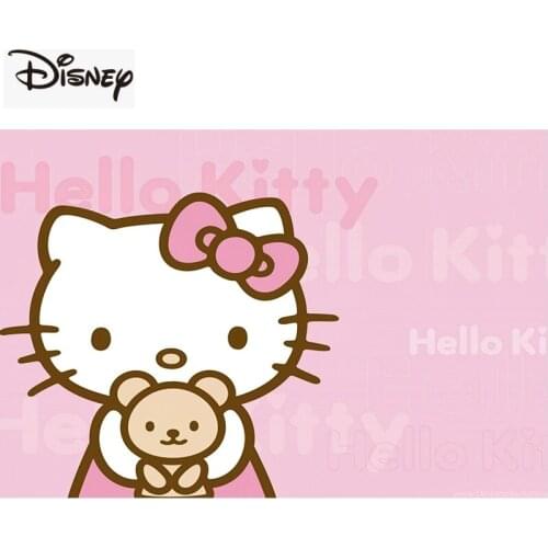 Hlleo kitty 1000 pieces puzzle for adults KT cat Cartoon periphery Unpack the children wooden toys Girls birthday present