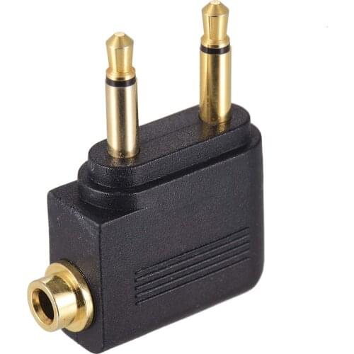 Airplane Airline Flight 3.5mm Adapter for Marshall Major Monitor Mid IV III II I 4 3 2 1 On Ear Headphones Mode EQ Earphones