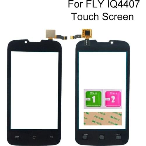 Mobile Touch Screen For Fly IQ4407 IQ 4407 ERA Nano 7 Touch Screen Screen Digitizer Front Glass Touch Panel Tools