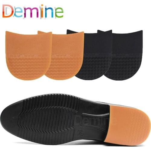 Thicken Rubber Shoe Soles for Men Leather Business Shoes Heel Sole Non-slip Repair DIY Replacement Outsoles Black Yellow Mat Pad