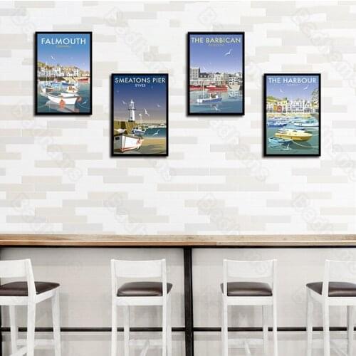 Waterproof Ink Painting Living Room Decoration Wall Decoration Painting Sofa Background Wall Painting Abstract Bow Coasts