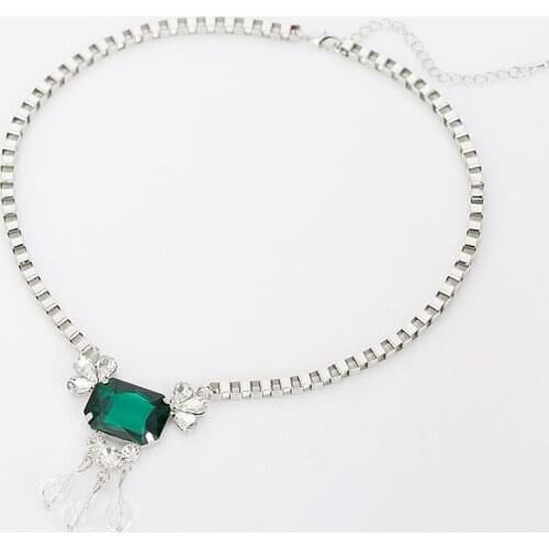 YFJEWE Fashion Rock Crystal Quartz Pendant Necklace Natural Stone Crystal Necklaces For Women Colares best gift #N057