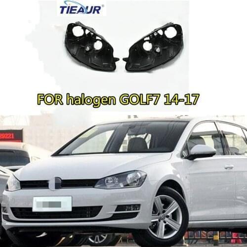 Headlight Rear housing base for Halogen GOLF7 14-17 Front backing base Replacement DIY