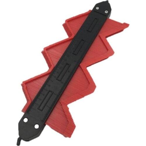 10'' Contour Gauge Auto Lock Profile Copy Enlarge Duplicator Woodworking Irregular Shape Tracing Template Measuring Tool