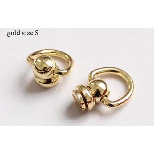 2PCS modification screw for bag Round Head Screw Leather Craft Bag