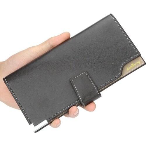 2020 Top Wallet Men Clutch PU Leather Brand Wallet Male Organizer Cell Phone Clutch Bag Long Coin Purse Men Wallet