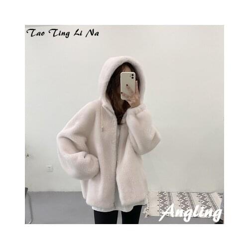 2021 Women Autumn and Winter New Lamb Fur Coat G1