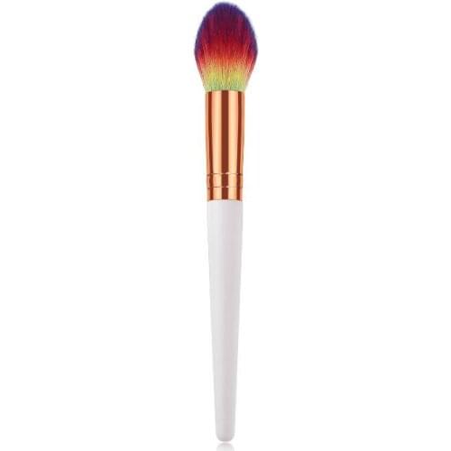 Four-color hair high-gloss flame makeup brush Beauty tools