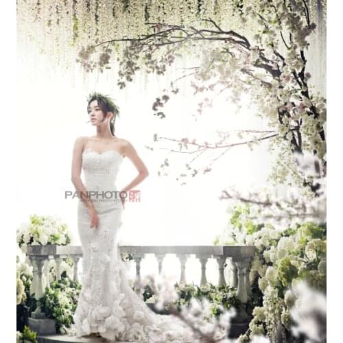 300x200cm (6.5ftx10ft) Flowers Photo Background trees garden loft wedding Photography backdrops Studio Interior Photos