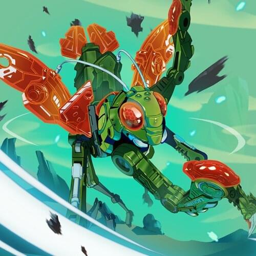 52TOYS BeastBox Deformation Robots Mantis The Reaper Transformation Animal Cube Mecha Figureals Model Toys Action Figure Gifts