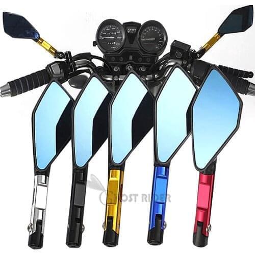Motorcycle Mirrors Moto Side Rearview Mirrors For Yamaha R1 R3 R125 FZ6 FZ1 FAZER XV 950 MT07 MT09 MT 03 XJR 1200 1300