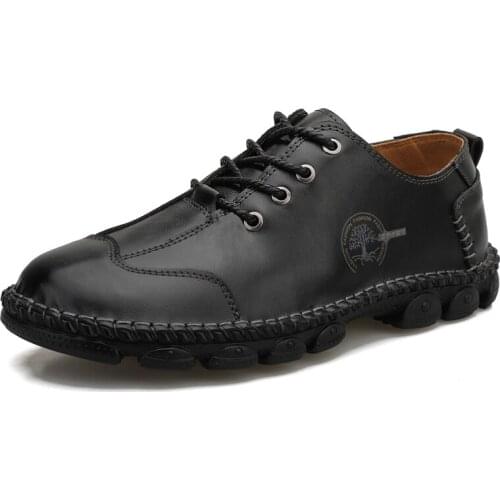 Men Casual Shoes Loafers Men Shoes Quality Leather Shoes Classic Mens Driving Shoes Designer Moccasins Fats Big Size 48