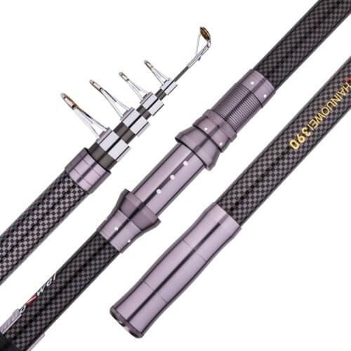 NEW Super Hard Long-throw Fishing Rod 2.1-4.5 Meters Metal Seat With Ground Plug Fishing Rod Carbon Fiber Casting Fishing Rod