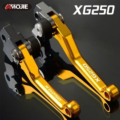 Motorcycle Dirt Bike Motocross dirt bike Pivot Brake Clutch Levers FOR YAMAHA XG250 TRICKER 2004 2005 2006 2007 2008 2009 2010