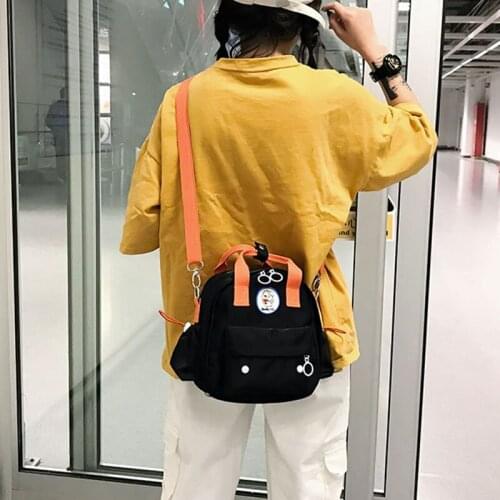 Hot Selling Women Multi-function Backpack Wear-resistant Solid Color Package Oxford Cloth Fashion Bags For Travel Shopping