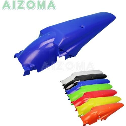 Blue Rear Fenders Universal Motorcycle Mud Plate Fender For Yamaha Honda XR 250 R Motocross Mudguard Prevent Dirty Guard